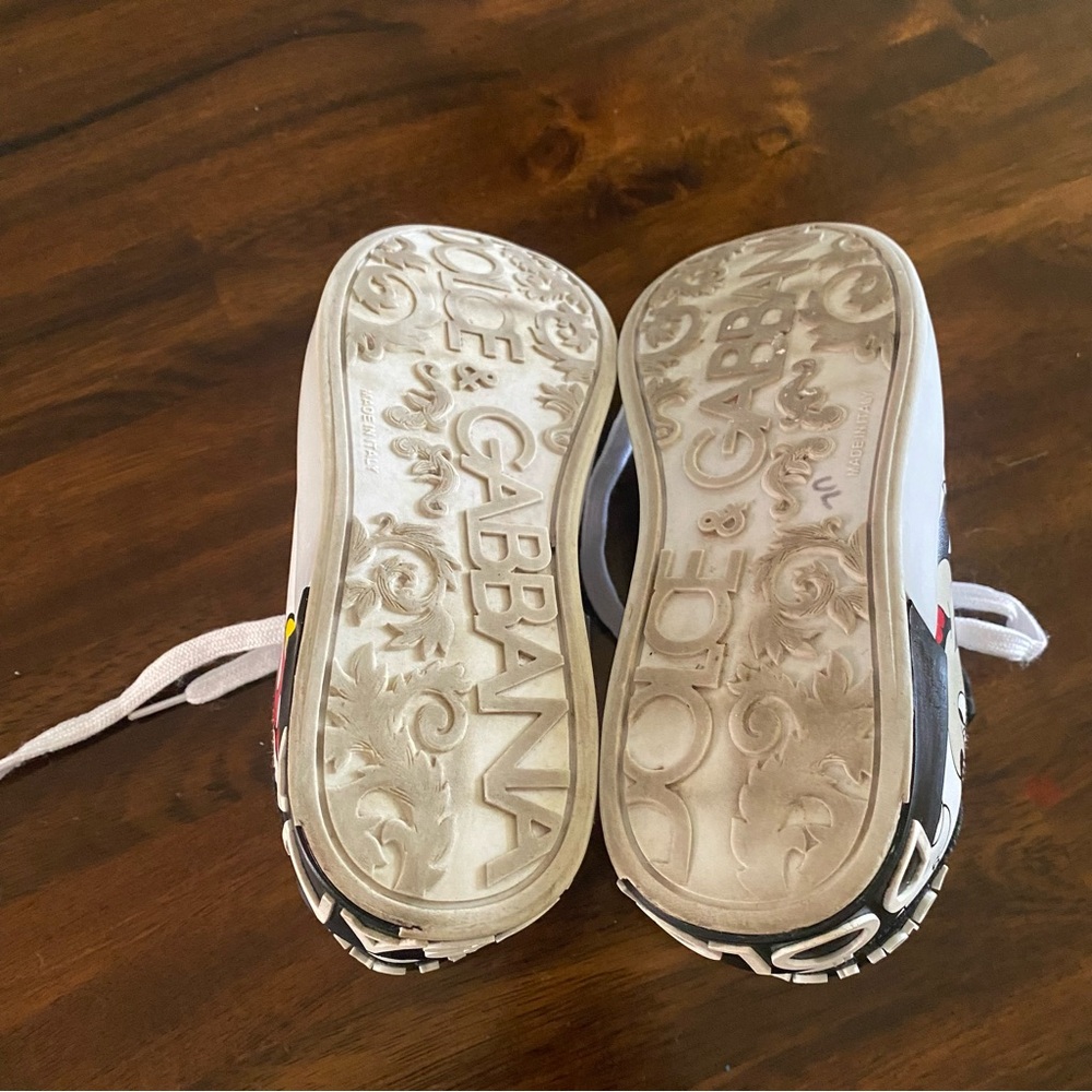Dolce Gabbana Mickey Mouse Sneakers - Picture 10 of 14
